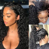 Super Nartual Swiss HD Lace Front Curly 100% Virgin Human Hair Wig