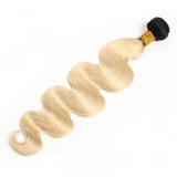 3pcs 1B/613 Blonde Bundles Body Wave Virgin Hair Weave 3 Bundle Deals