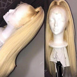 Goddess-like Colored Available #613 Blonde Straight Lace Wig