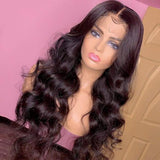 Kardashian Style Deep Part Super Loose Wave 13*6 Lace Frontal Wig