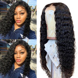 Super Nartual Swiss HD Lace Front Curly 100% Virgin Human Hair Wig