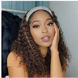 Affordable&Beginner Friendly College Girl Must Have Highlight Straight Headband Wig