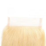 613 Blonde Body Wave Virgin Hair 4x4 Lace Closure