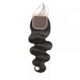 Brazilian Body Wave Virgin Hair 4x4 Transparent Lace Closure