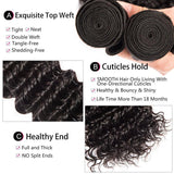 9A Brazilian Virgin Hair 1 Bundle Deep Wave