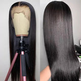 Flash Sale 30inch 150% Density Silk Straight 13x4 Lace Front Wigs with Baby Hair