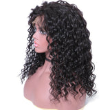 Curly 13x6 Lace Front 100% Virgin Human Hair Wig Pre-Pluceked with Baby Hair