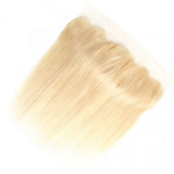 613 Blonde Straight Brazilian Virgin Hair 13x4 Lace Frontal