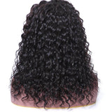 Curly 13x6 Lace Front 100% Virgin Human Hair Wig Pre-Pluceked with Baby Hair