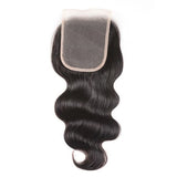 Body Wave 3pcs Bundles with 4x4 Closure Remy Human Hair Weave with Closure
