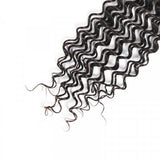 Deep Wave Virgin Hair 4x4 Transparent Lace Closure