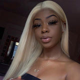 613 Blonde 4X4 Transparent Lace Closure