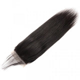 Straight Virgin Hair 6x6 Transparent Lace Closure 14-20Inch