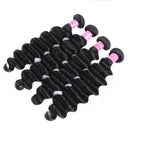 Loose Deep Wave 4 Bundles Deals High Quality Extensions Virgin Hair Weave