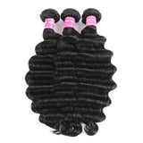 3PCS Bundles Loose Deep Wave Weave Virgin Hair Extension 3 Bundle Deals