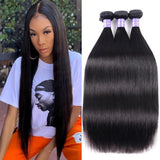 Brazilian 3pcs Bundles Straight Weave Virgin Hair Extension 3 Bundle Deals