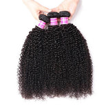 Peruvian 3pcs Bundles Kinky Curly Weave Virgin Hair Extension 3 Bundle Deals