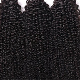 Peruvian 3pcs Bundles Kinky Curly Weave Virgin Hair Extension 3 Bundle Deals