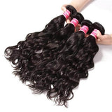Natural Wave 4 Bundles Deals Virgin Hair Weave High Quality Extensions