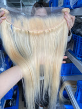 613 Blonde 13X4 Transparent Lace Frontal