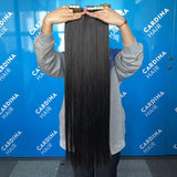 Cardinahair Straight Tape In Human Hair Extensions Skin Weft Hair Extensions