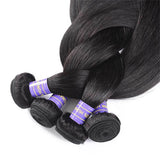 Brazilian 3pcs Bundles Straight Weave Virgin Hair Extension 3 Bundle Deals