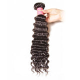 Brazilian 3pcs Bundles Deep Wave Weave Virgin Hair Extension 3 Bundle Deals