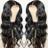13x6 Body Wave Lace Front 100% Virgin Human Hair Wig with Baby Hair