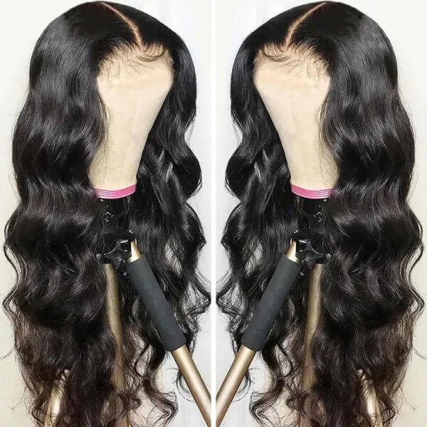 13x6 Body Wave Lace Front 100% Virgin Human Hair Wig with Baby Hair