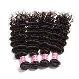 Peruvian Virgin Hair Weave Deep Wave 4 Bundles Deals High Quality Extensions