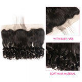 Brazilian 10A Virgin Hair Loose Wave 13x4 Lace Frontal