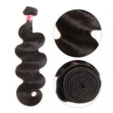 3pcs Body Wave Bundles with 5x5 Closure Remy Human Hair Weave with Closure