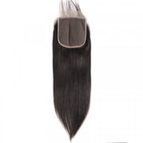 Brazilian Straight 5x5 Lace Closure Free Part Virgin Hair