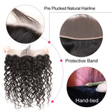 Brazilian Hair Natural Wave 13x4 Virgin Hair Lace Frontal