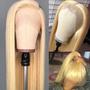 Goddess-like Colored Available #613 Blonde Straight Lace Wig