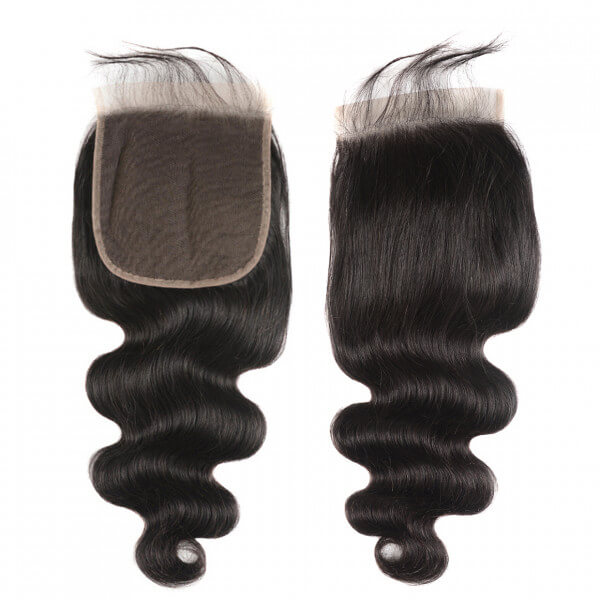 Body Wave Virgin Hair 6x6 Transparent Lace Closure 14-20Inch