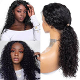 Super Nartual Swiss HD Lace Front Curly 100% Virgin Human Hair Wig