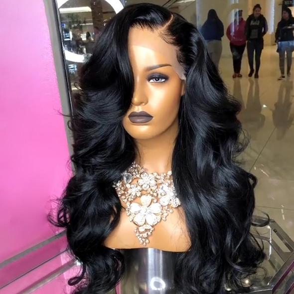 Kim Kardashian Style Super Loose Wave Lace Frontal Wig