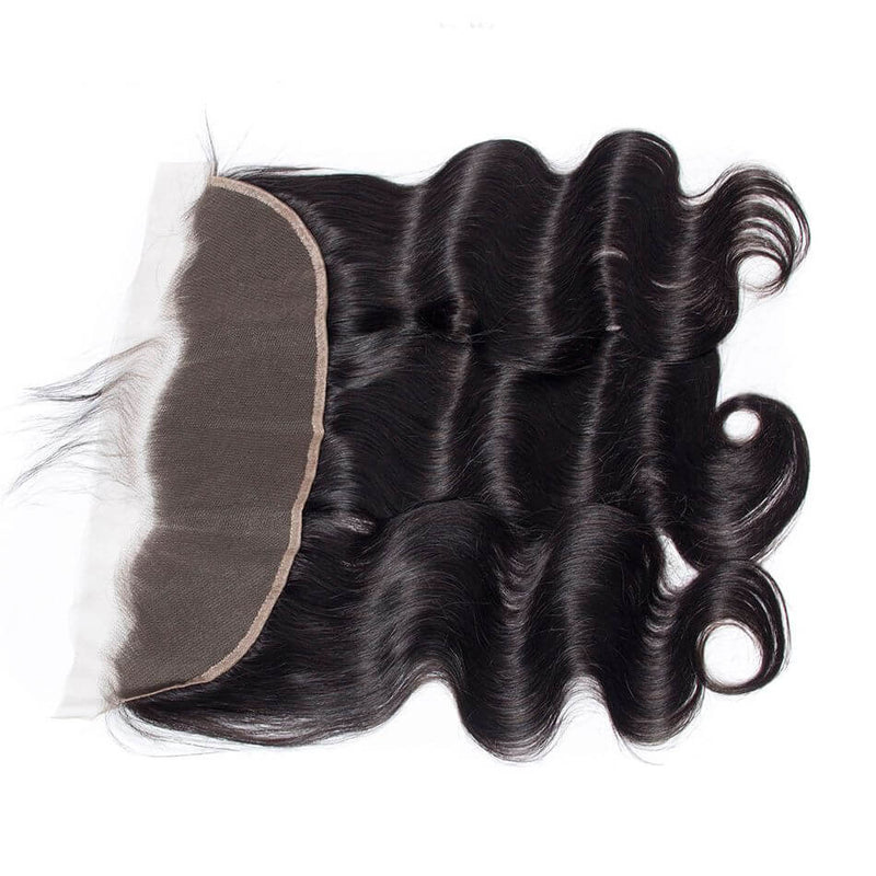 Body Wave 3pcs Bundles with 13x4 Frontal Remy Human Hair Weave with Frontal