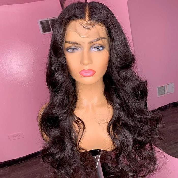 Kardashian Style Deep Part Super Loose Wave 13*6 Lace Frontal Wig