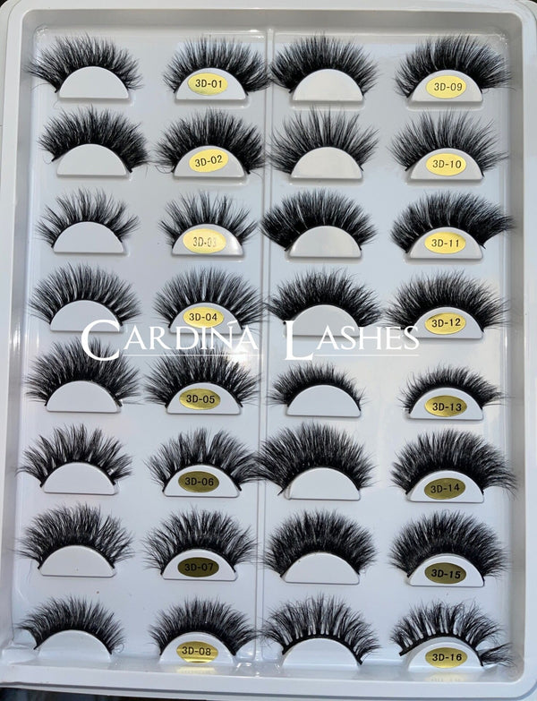 Factory Hot selling 20mm 3D Mink Eyelashes