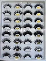 Factory Hot selling 20mm 3D Mink Eyelashes