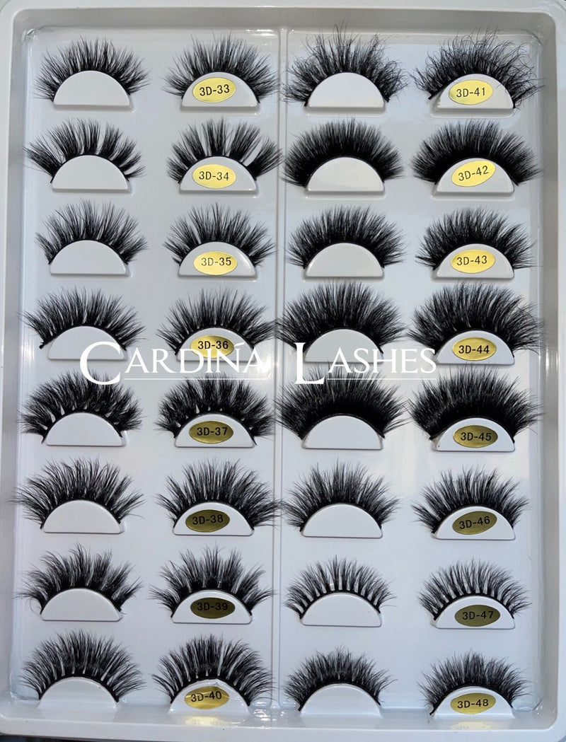 Factory Hot selling 20mm 3D Mink Eyelashes