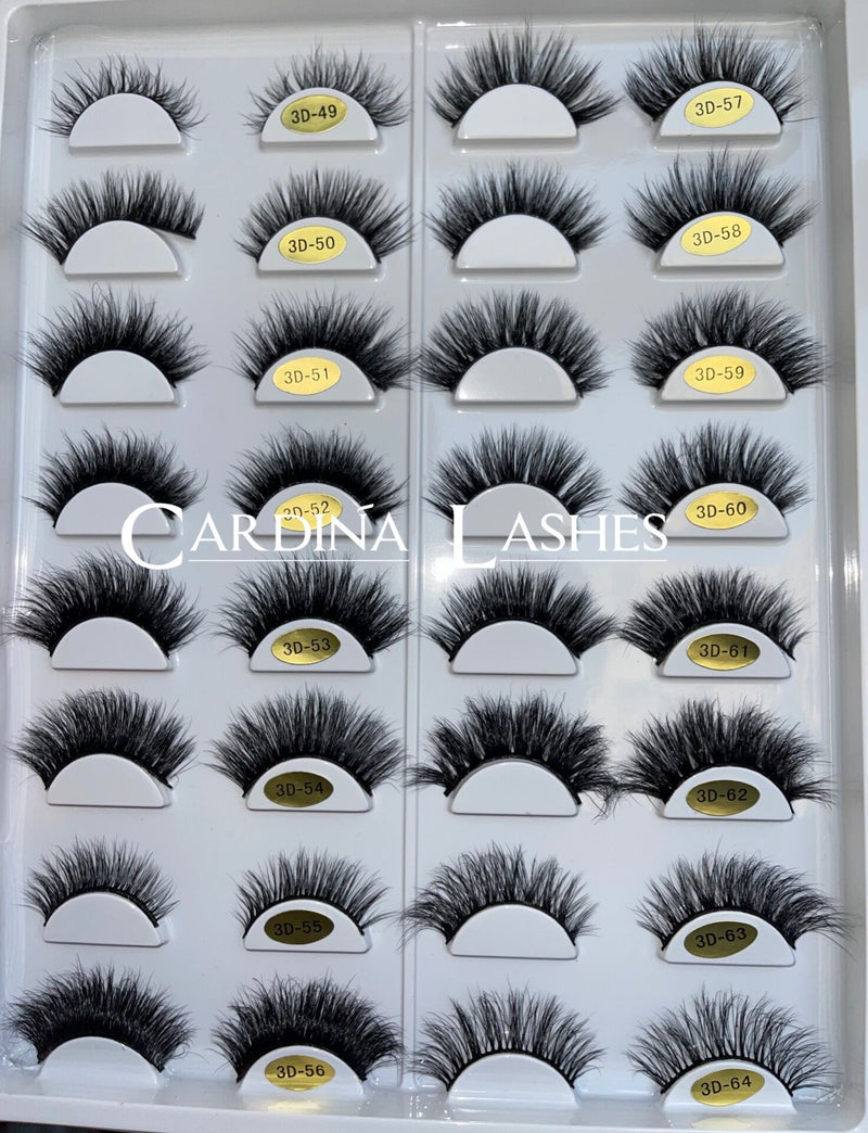 Factory Hot selling 20mm 3D Mink Eyelashes
