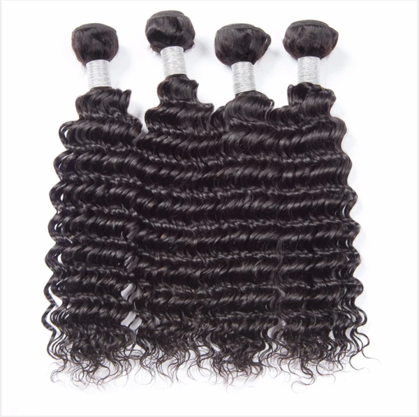 Deep Wave Brazilian Human Hair 3 Bundles