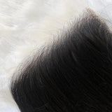 Wholesale 5PCS Straight HD Swiss Lace Closure Brazilian Human Hair