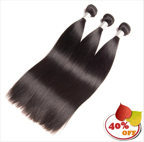 3 BUNDLES BRAZILIAN STRAIGHT HUMAN HAIR