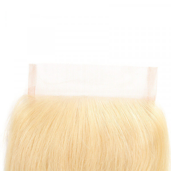 613 Blonde Body Wave Virgin Hair 4x4 Lace Closure