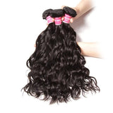 Brazilian Natural Wave 13x4 Ear to Ear Lace Frontal with 3 PCS Top Quality Bundles