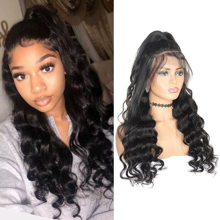 Body Wave 5x5 Closure Wigs 12A Virgin Human Hair Lace Wigs